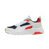 Sapatilhas Puma Trinity 2 Lt Azul Marinho Branco Fe Homem