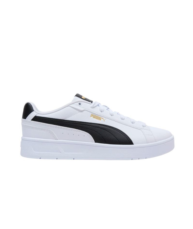 Sapatilhas Puma Court Clássico Branco Preto Homem