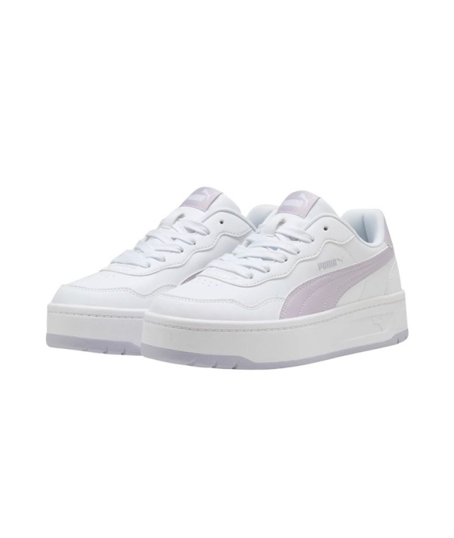 Sapatilhas Puma Court Lally Skye Branco-Lilás...
