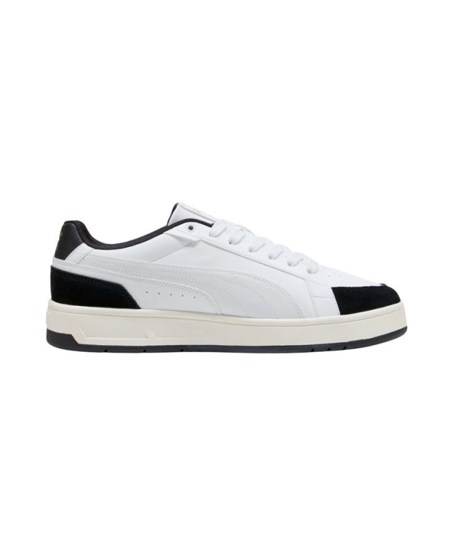 Sapatilhas Puma Court Clássico Esportivo Branco Homem