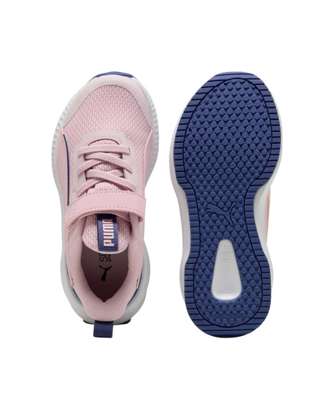 Chaussures Puma Flyer 3 Ac+ Ps Rose Mauve Blanc...