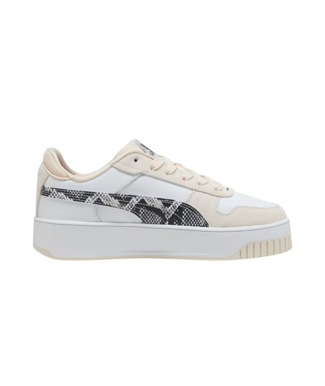 Sapatilhas Puma Carina Street Snake Branco Mulher