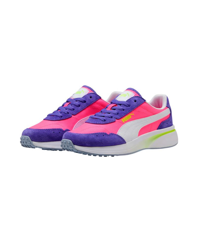 Zapatillas Puma R78 Glance Dark Amethyst Sun...