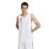 Camiseta Tirantes de Baloncesto adidas Real Madrid Bb Hombre Blanco