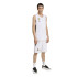 Camiseta Tirantes de Basquetebol adidas Real Madrid Bb Homem Branco