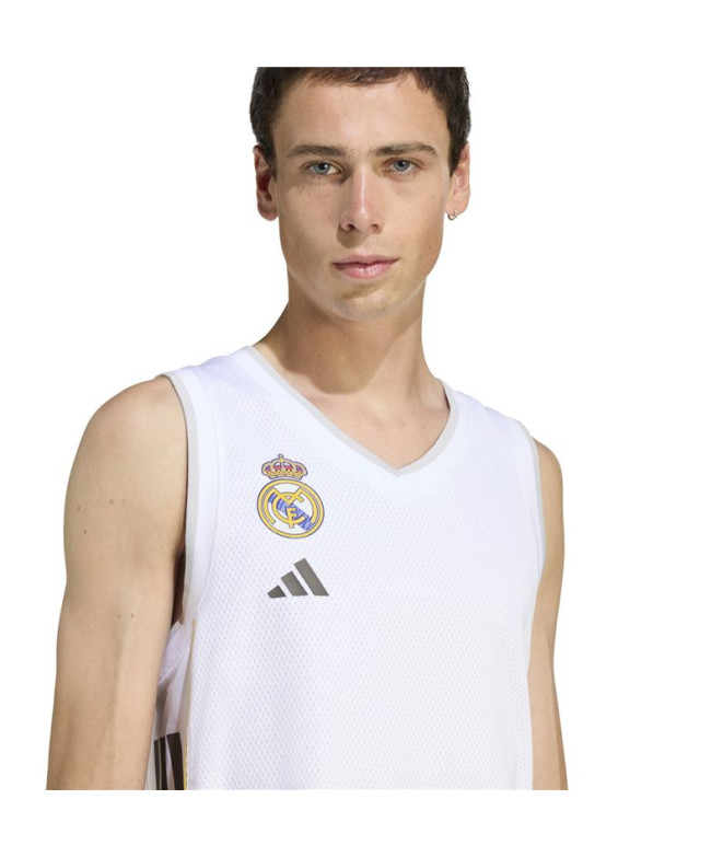 T-shirt Débardeur de Basket-ball adidas Real...