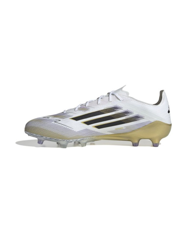 Bottes de Football adidas F50 Elite Ag Blanc
