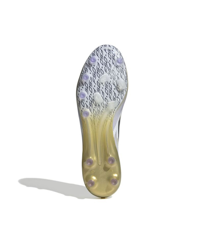 Bottes de Football adidas F50 Elite Ag Blanc