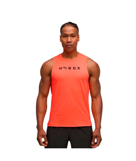 Camiseta de Fitness Puma M X Hyrox Cloud Homem Vermelho 2