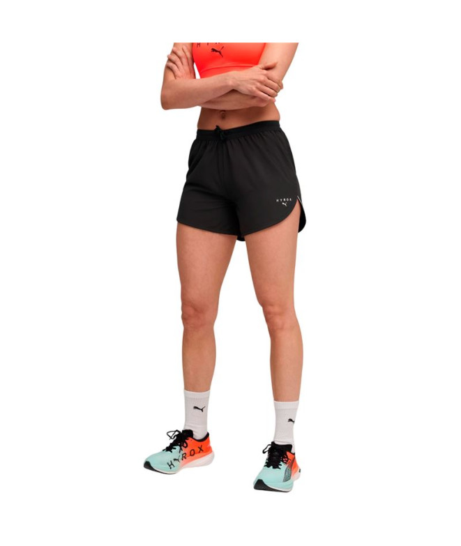 Pantalon de Fitness Puma X Hyrox 4" Ul Femme Noir