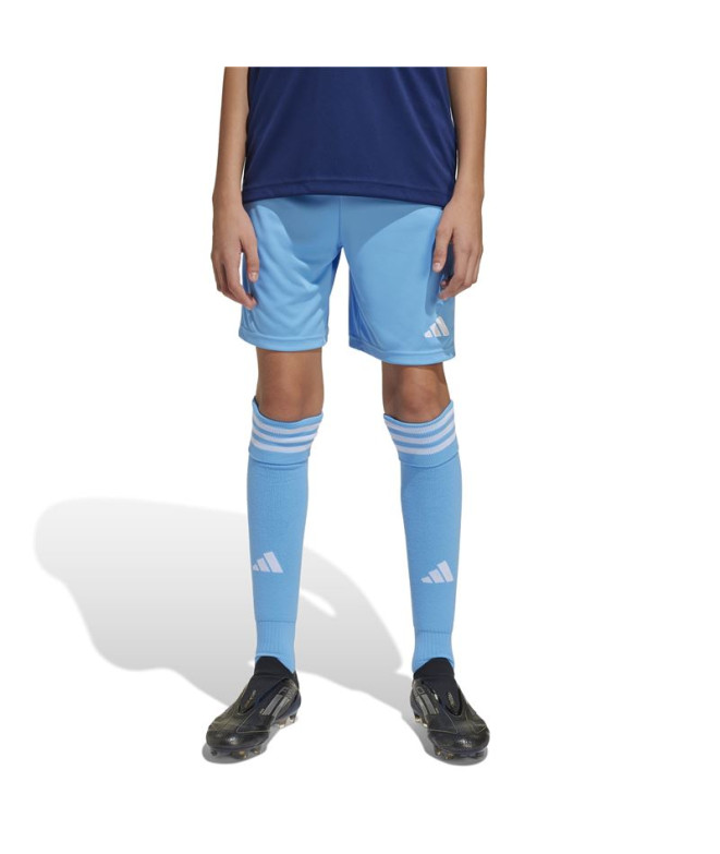 Calça de Futebol adidas Tiro24 Sho Infantil Azul