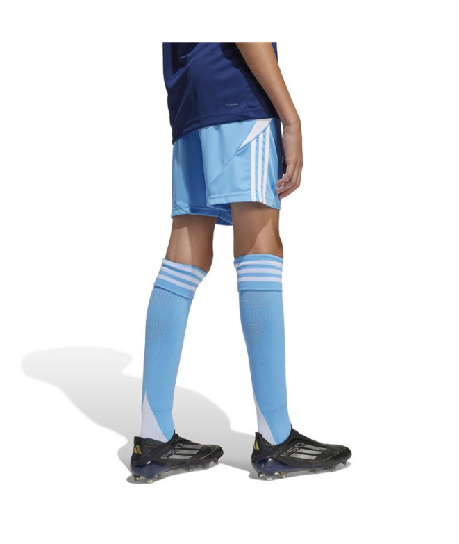 Calça de Futebol adidas Tiro24 Sho Infantil Azul