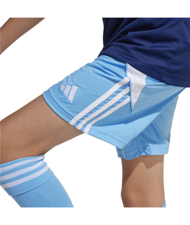 Calça de Futebol adidas Tiro24 Sho Infantil Azul