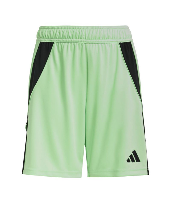Calça de Futebol adidas Tiro24 Sho Infantil Verde