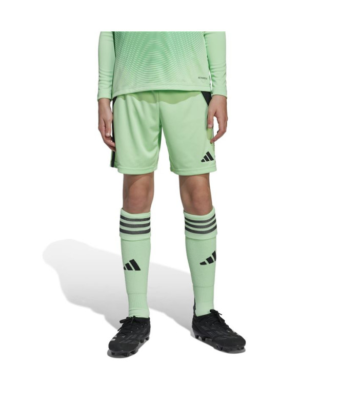 Calça de Futebol adidas Tiro24 Sho Infantil Verde