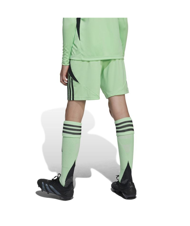 Calça de Futebol adidas Tiro24 Sho Infantil Verde