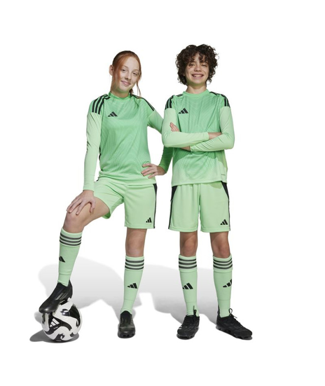 Calça de Futebol adidas Tiro24 Sho Infantil Verde