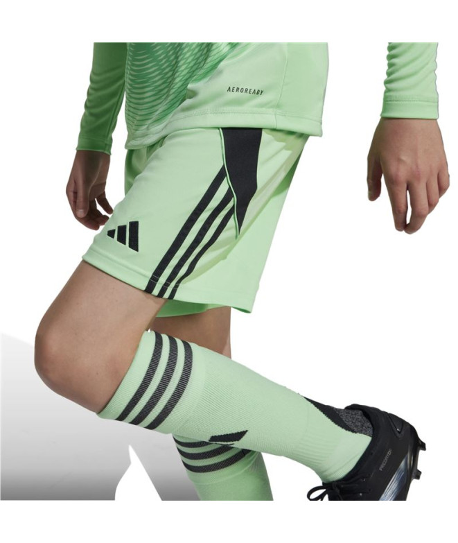 Calça de Futebol adidas Tiro24 Sho Infantil Verde