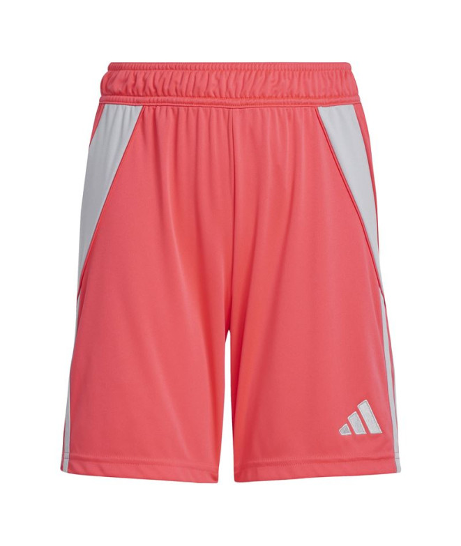 Pantalons de Football adidas Tiro24 Sho Enfant Rouge