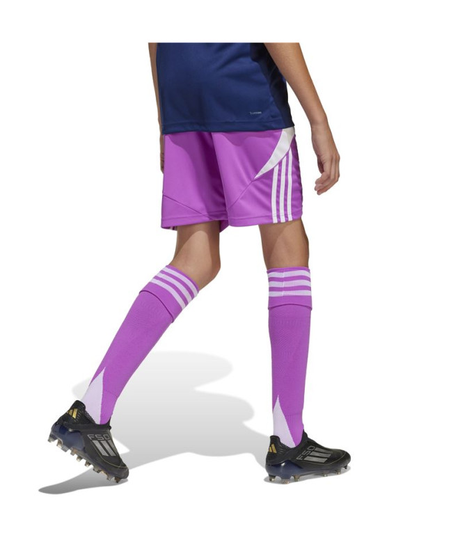 Calça de Futebol adidas Tiro24 Sho Infantil Roxo