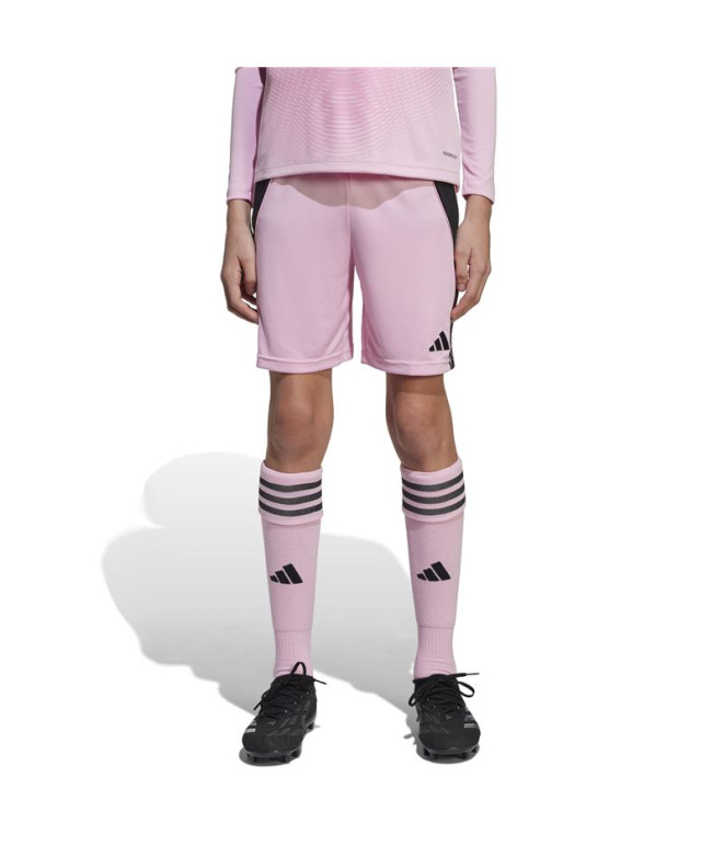 Calça de Futebol adidas Tiro24 Sho Infantil Rosa