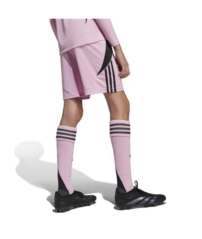Calça de Futebol adidas Tiro24 Sho Infantil Rosa