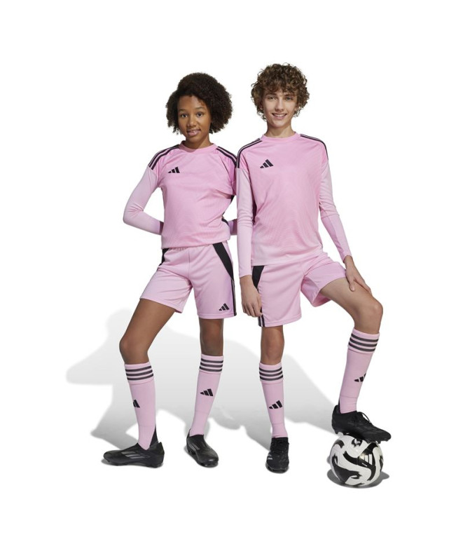 Calça de Futebol adidas Tiro24 Sho Infantil Rosa