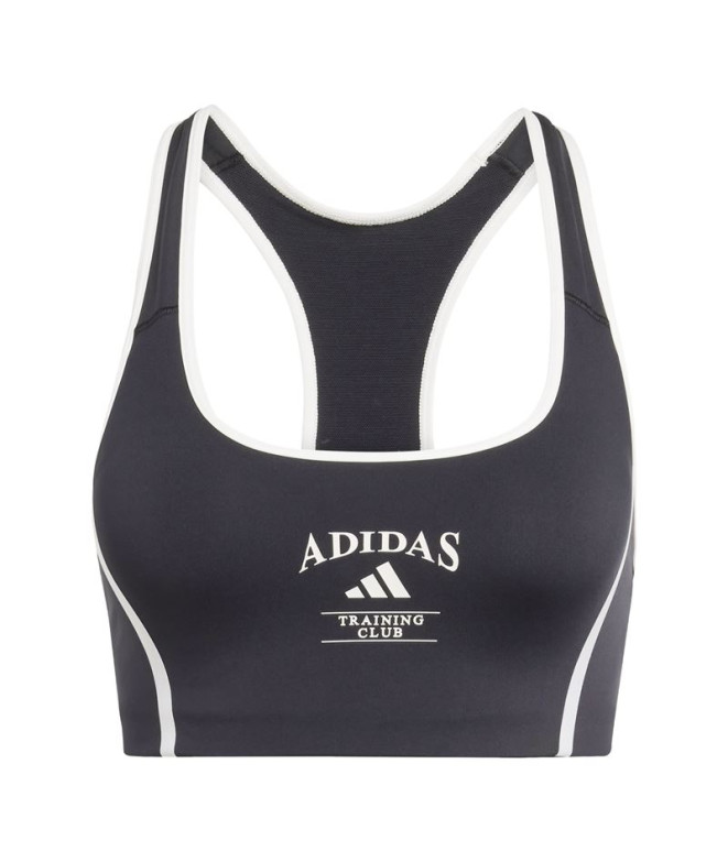 Sujetador Sportif de Fitness adidas Pwim Heritage Femme Noir