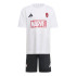 Conjunto adidas Lk Mrvl Sm Tset Infantil Blanco/Negro