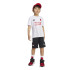Conjunto adidas Lk Mrvl Sm Tset Infantil Blanco/Negro