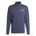 Camiseta de Montaña adidas Mt Halfz Ls Hombre Azul