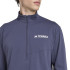 Camiseta de Montaña adidas Mt Halfz Ls Hombre Azul