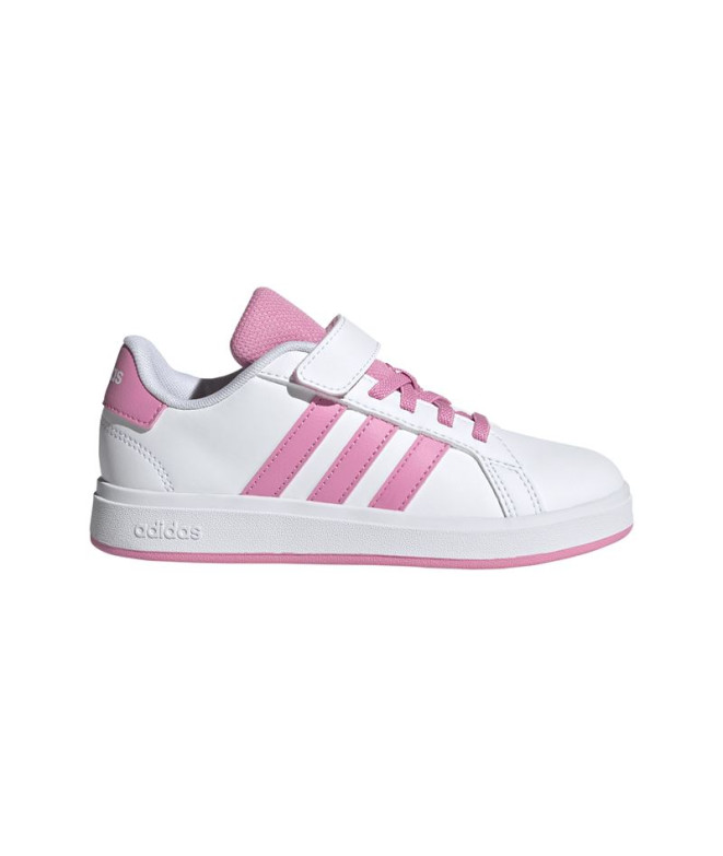 Sapatilhas adidas Grand Court 2.0 El C Infantil Preto / Rosgoz / Preto