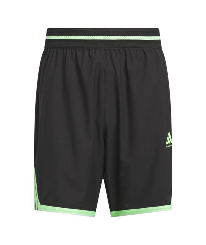 Pantalon de Basket-ball adidas Crazylite Short Homme Noir