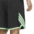 Pantalón de Baloncesto adidas Crazylite Short Hombre Negro