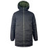 Casaco de Casual Anorack Joluvi Dipa Long Preto - Verde Oliva Preto