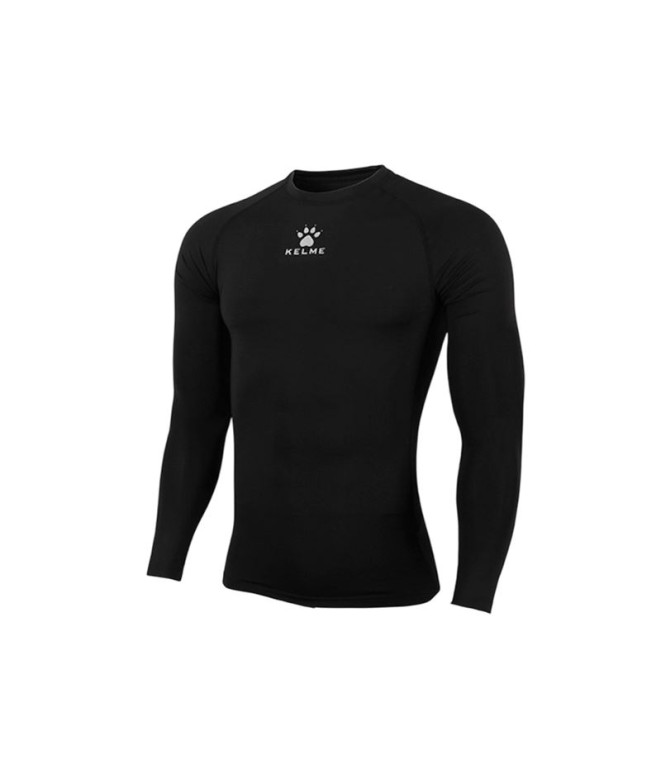Camiseta de Fútbol Kelme Therm. L/S T-S Team Infantil Negro