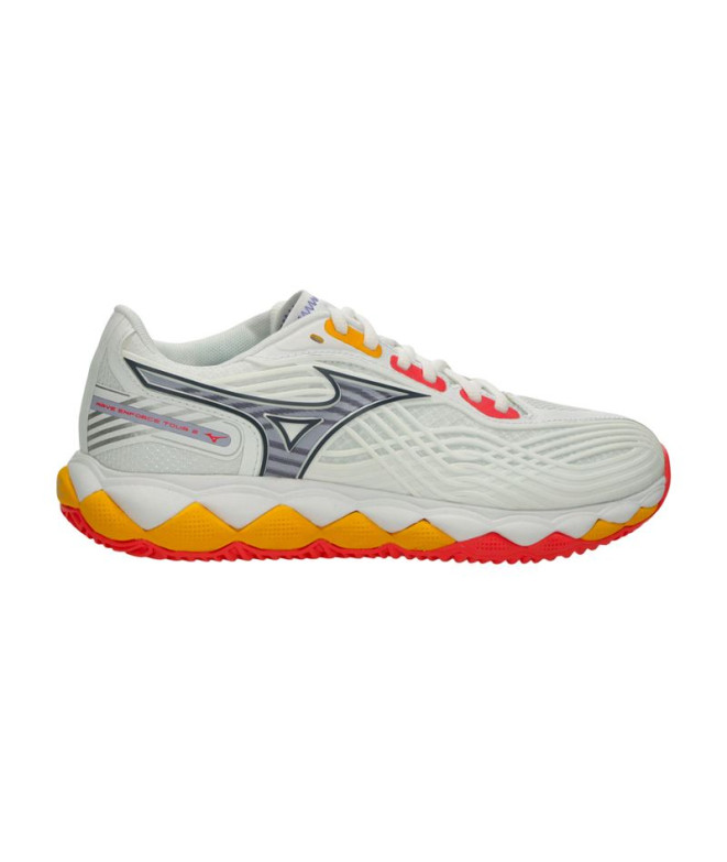 Chaussures de Pádel Mizuno Wave Enforce Tour 2 Cc Femme Blanc/Bleu/Calypso C