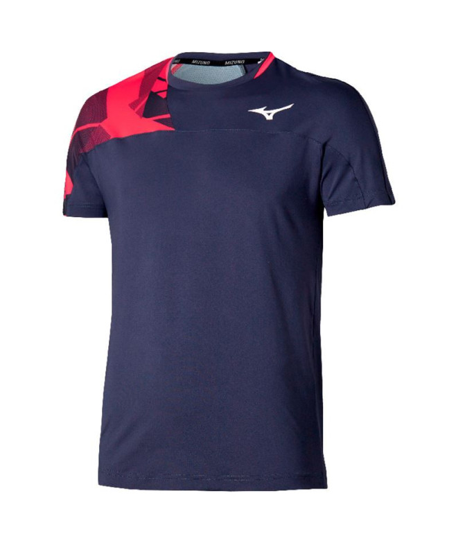 T-shirt de Pádel Mizuno Daybreakers Shadow Ss Tee Homme Gris