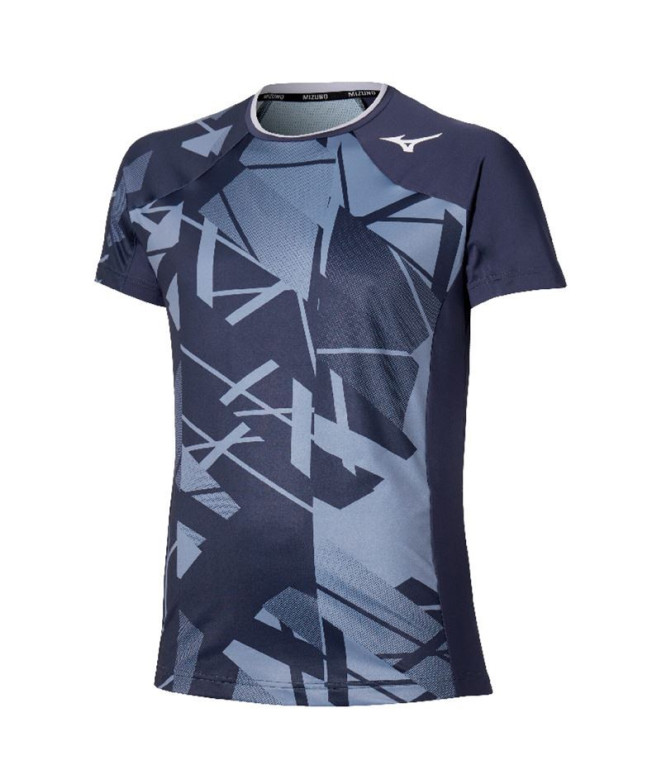 T-shirt de Pádel Mizuno Db Shadow Graphic Ss Tee Homme Gris