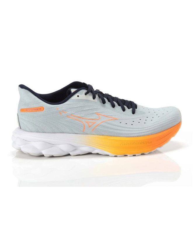 Zapatillas de Running Mizuno Wave Skyrise 6 Hombre Mercury/Tangelo/Nimbus Cloud