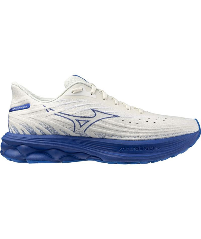 Zapatillas de Running Mizuno Wave Skyrise 6 Hombre Blanco/Deep Abyss/Princess