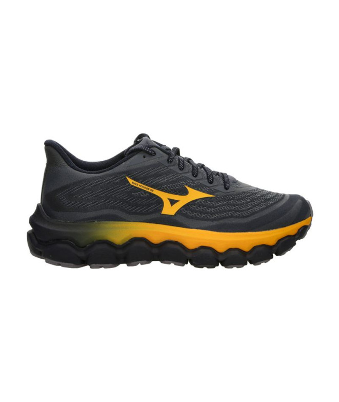 Chaussures de Running Mizuno Wave Horizon 8 Homme Bleu/Citron/Baritone B