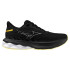 Sapatilhas de Running Mizuno Wave Skyrise 6 Mulher Preto/Branco/Creme Brilhante