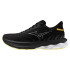 Sapatilhas de Running Mizuno Wave Skyrise 6 Mulher Preto/Branco/Creme Brilhante