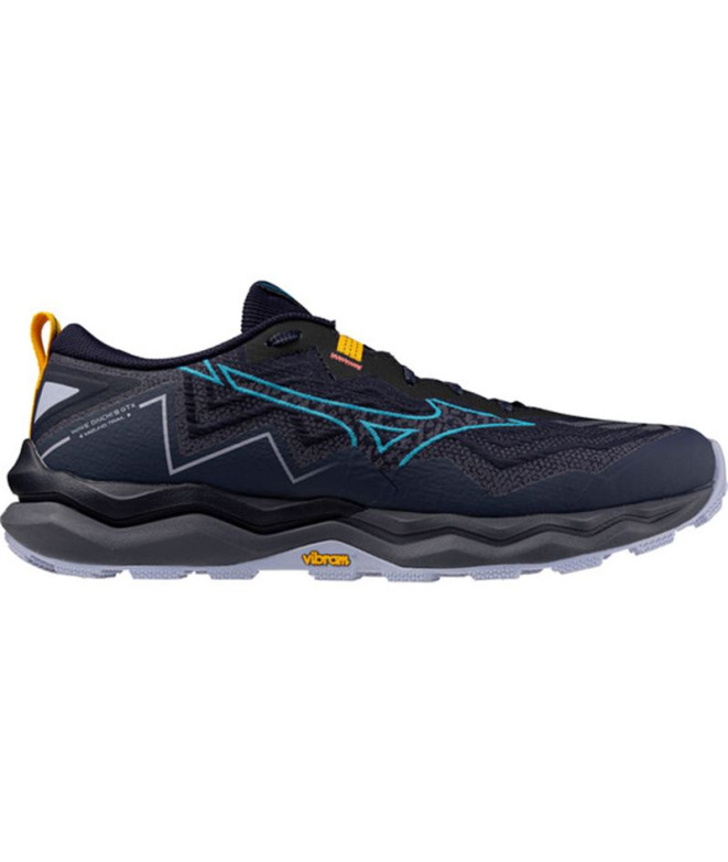 Sapatilhas de Trail Mizuno Wave Daichi 9 Gtx Homem Azul/Capri Breeze/Ice