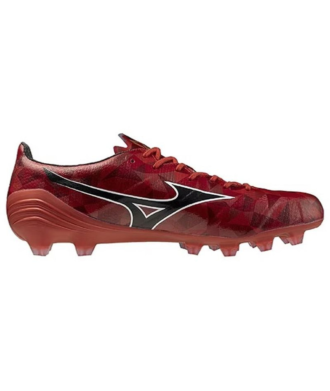 Bottes de Football Mizuno Mizuno Alpha II Elite Rouge/Noir/Or