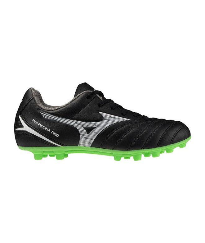 Botas de Fútbol Mizuno Monarcida Neo III Sct Jr Ag Infantil Negro/Verde