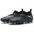 football Bottes de Puma Future 8 Match Fg/Ag - Argent-Vert fluo Enfant