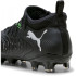 futebol Botas de Puma Future 8 Match Fg/Ag - Prata-Fluo Verde Infantil